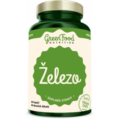 Greenfood Nutrition Železo 90 kapslí – Hledejceny.cz