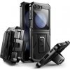 Pouzdro a kryt na mobilní telefon Pouzdro Tech-Protect Kevlar na Samsung Galaxy Z Flip 5, černé