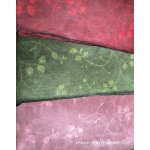 Olino Paperworks Int BV Nepálský ruční papír Lokta - solarprint rostliny Velikost: arch 75x50 cm, Barevnost: červená – Hledejceny.cz