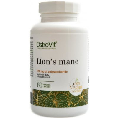 OstroVit Lion's Mane VEGE 60 kapslí – Hledejceny.cz