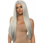 Leg Avenue Long Straight Center Part Wig Grey – Zboží Mobilmania