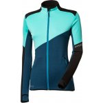 Progress TERRITORIA dámská funkční sportovní mikina černá/mint/modrozelená – Zboží Dáma