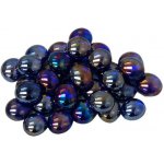 Chessex Skleněné žetony Gaming Glass Stones různé barvy Barva: Iridized Dark Blue – Zbozi.Blesk.cz