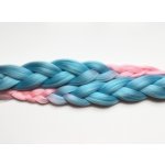 Kanekalon Easy Braid a Miss Rola Barva: MINT/L-PINK (ombré mentol-růžová, mint-pink shaded), Značka: Miss Rola – Sleviste.cz