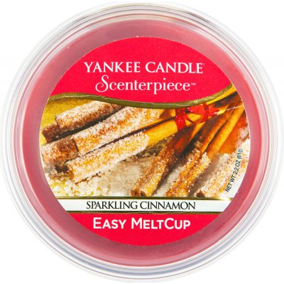Yankee Candle Scenterpiece Meltcup vosk Sparkling Cinnamon 61 g – Zbozi.Blesk.cz