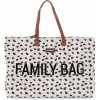 Taška na kočárek Childhome Cestovní taška Family Bag Canvas Leopard