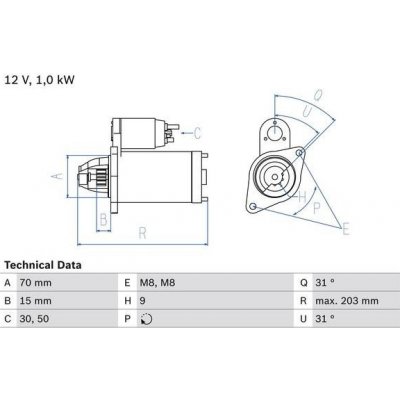 Startér BOSCH 0 986 019 940 – Zbozi.Blesk.cz