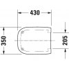 WC sedátko Duravit D-Code 0067310099