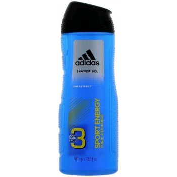 Adidas 3 Active Sport Energy Men sprchový gel 400 ml