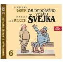 Osudy dobrého vojáka Švejka 6. - Jaroslav Hašek - 2CD - čte Werich