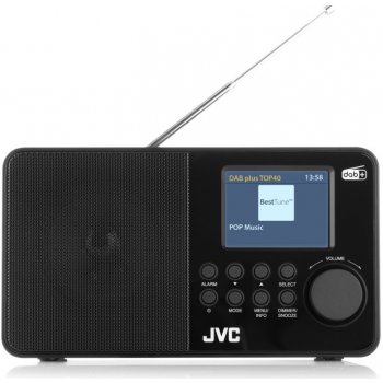 JVC RA-E611B-DAB černý