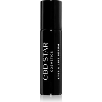 CBD Star Cosmetics EYES & LIPS SERUM sérum na oční okolí 10 ml