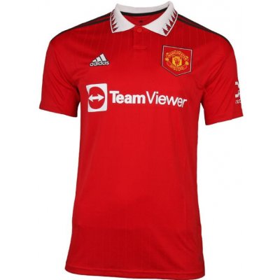 adidas pánské polo tričko Manchester United H Jsy M H13881 – Zboží Mobilmania