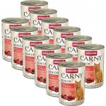 Carny Senior Hovězí a krůtí srdce 12 x 400 g – Hledejceny.cz