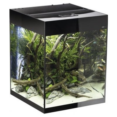 Aquael akvárium Glossy Cube D&N černé 135 l