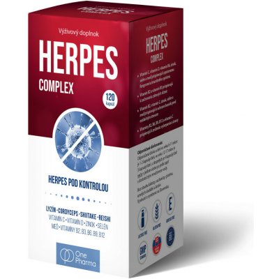 OnePharma Herpes Complex 120 kapslí – Hledejceny.cz