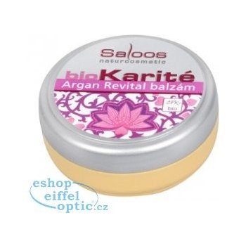 Saloos Bio Karité do kapsy Argan Revital bio balzám 19 ml