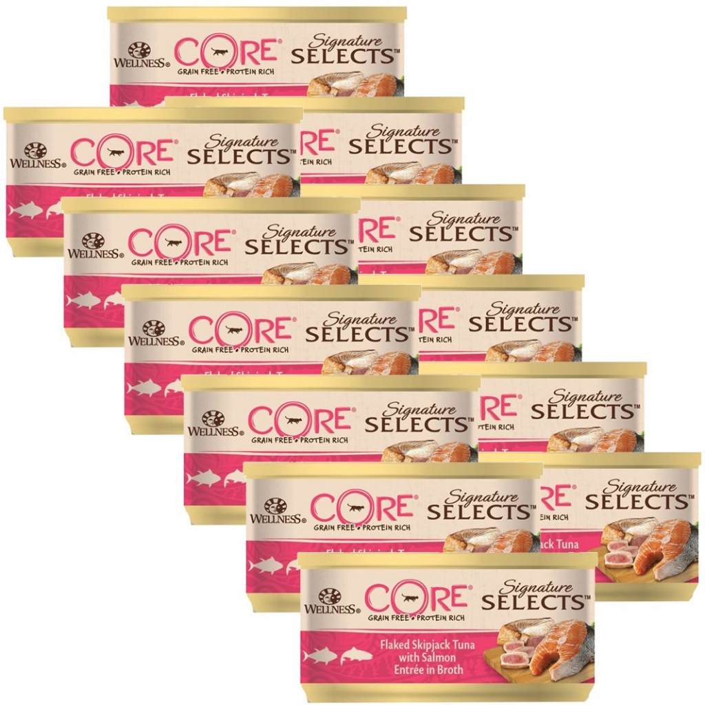 Wellness Core Signature Selects Tuna & Salmon 12 x 79 g