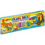 Amos Glass Deco Sada barviček na sklo 9 barev 22 ml + 1 černá kontura 40 ml + šablony fólie – Zboží Dáma