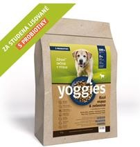 Yoggies hypoalergenní granule lisované za studena s probiotiky Kozí maso & zelenina 2 x 20 kg