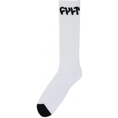 Cult ponožky LOGO LONG SOCKS White