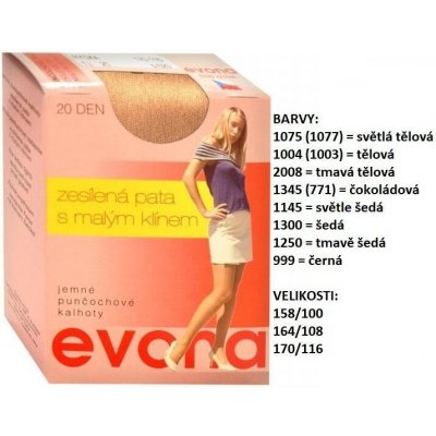 Evona Punčochové kalhoty RYSKA malý klín 1145 SV.ŠEDÁ – Zboží Dáma