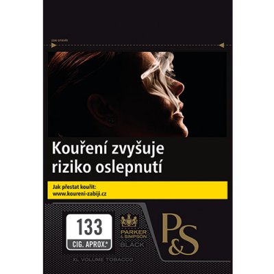 P&S Cigaretový tabák Black – Zbozi.Blesk.cz