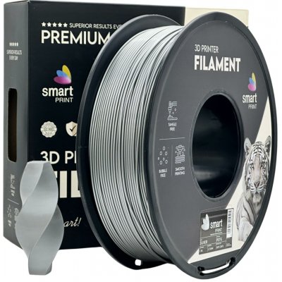 Smart Print PETG silver 1,75mm 1kg – Zboží Živě