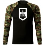 Dragova Fit-T tričko s dlouhým rukávem boy woodland – Sleviste.cz