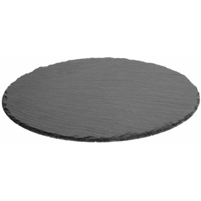 Secret de Gourmet Břidlicový talíř 28 cm černý – Zbozi.Blesk.cz