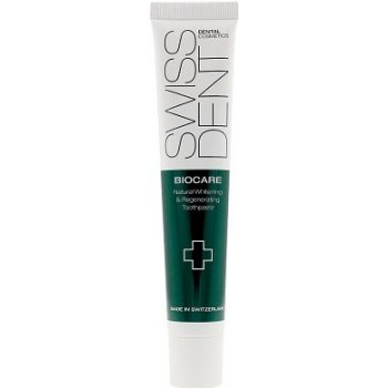 Swissdent regenerační a zesvětlující zubní pasta Biocare Whitening Toothpaste 50 ml