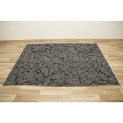 Nej-koberce Marble 75 mramor šedý / černý – Zbozi.Blesk.cz