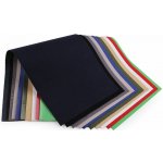 Nážehlovací záplata na textil 17×45 cm – žehlicí, pro opravy oděvů - 10 červená – Zboží Dáma