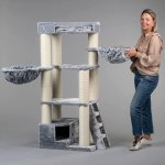 Feandrea Kočičí strom 70 x 60 x 112 cm – Zboží Dáma