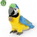 Rappa papoušek modro žlutý Ara Ararauna 24 cm – Zboží Mobilmania