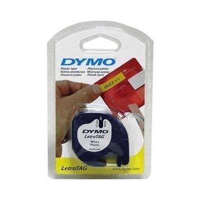 Dymo originální páska do tiskárny štítků, 59421, S0721500, černý tisk/bílý podklad, 12mm 59421 – Zboží Mobilmania