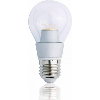 Tesla LED žárovka BULB E27 5W 230V 400lm 2300K Teplá bílá 300° čirá