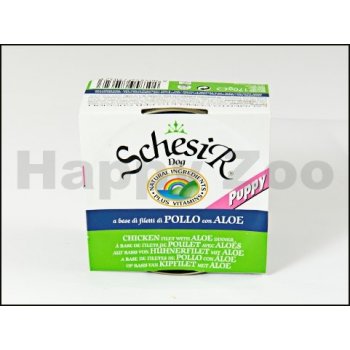 Schesir Puppy Kuře & aloe 170 g