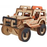 Woodcraft Dřevěné 3D puzzle Jeep, 40 ks – Hledejceny.cz