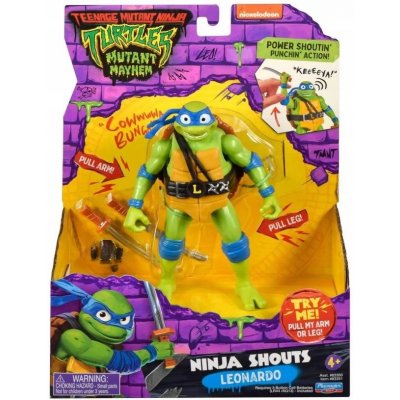 Teenage Mutant Ninja Turtles Ninja Shouts Leonardo – Zboží Mobilmania