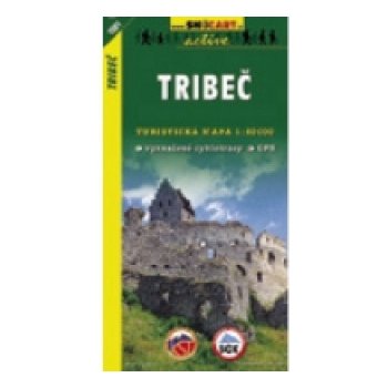 Tribeč 1:50 000 turistická mapa