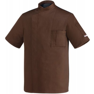 Egochef Ottavio Cool Vent krátký rukáv hnědý M – Zboží Dáma