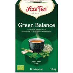 Yogi Tea BIO Zelený čaj Green Balance 17 x 1.8 g