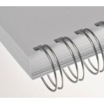 Kovové hřbety 2:1, 25,4 mm stříbrné - balení 25 ks – Zboží Živě