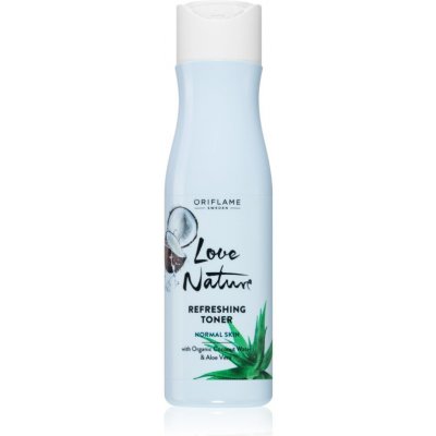 Oriflame Love Nature Aloe Vera & Coconut Water pleťová voda s hydratačním účinkem 150 ml – Zbozi.Blesk.cz