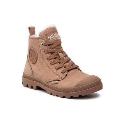 Palladium turistická obuv Pampa Hi Zip Wl 95982-254-M Nude Brown – Zboží Mobilmania