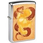 Zippo Benzínový WOODCHUCK SKULL&SNAKE – Hledejceny.cz