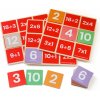 Desková hra Bigjigs Toys Matematické bingo Násobení a dělení