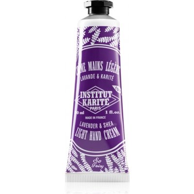 Institut Karité Paris Lavender So Fairy lehký krém na ruce s bambuckým máslem tube only 30 ml