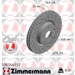 Brzdový kotouč ZIMMERMANN 530.2467.52